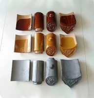 Ancient blue tile architecture